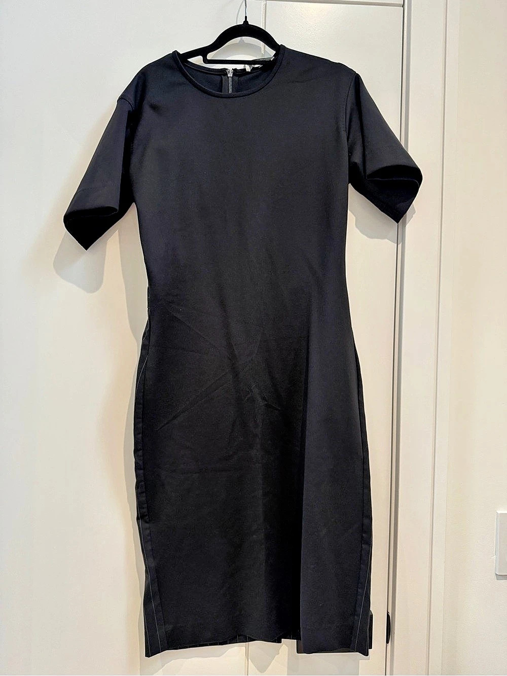 Max Mara Black Midi Dress Size Medium NWT